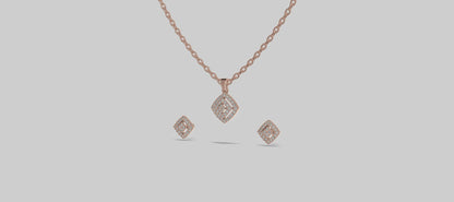 Aurora Sparkle Pendant Set