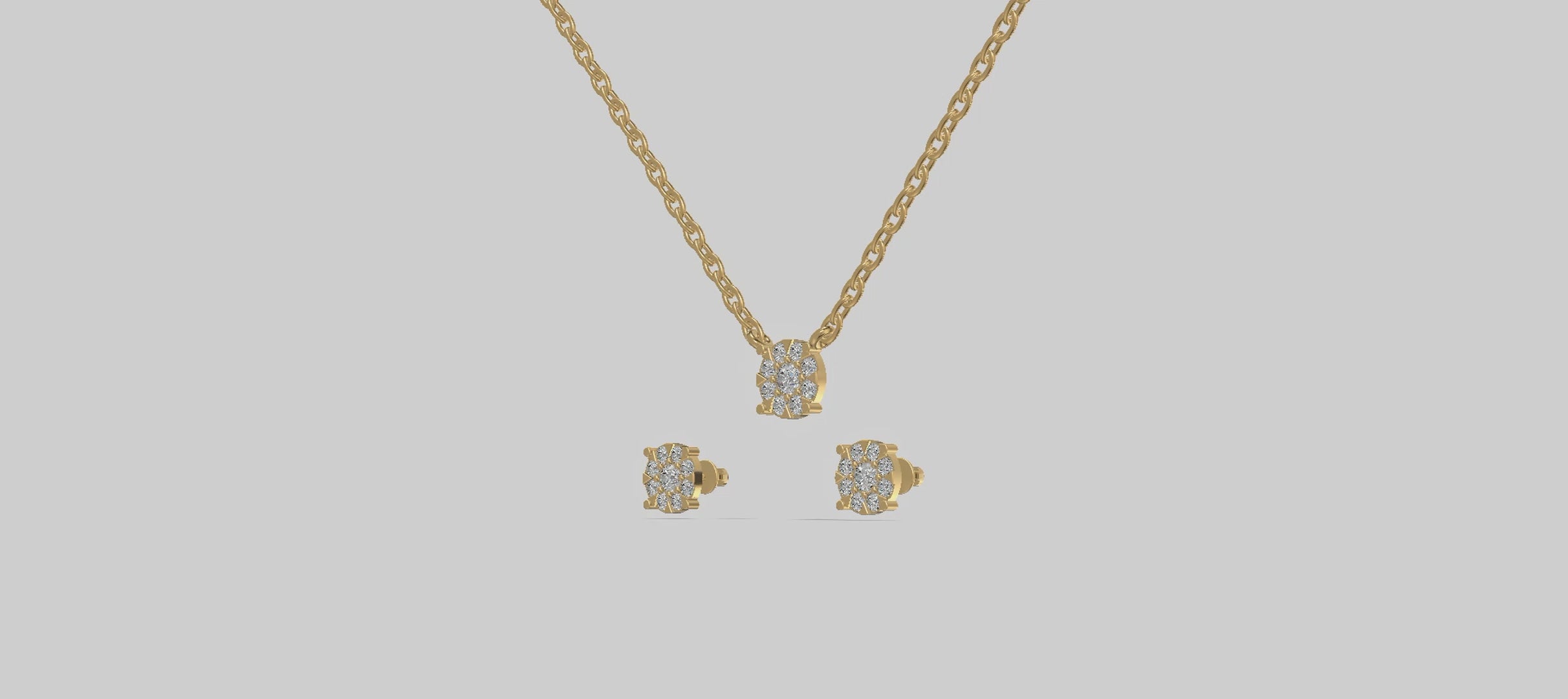 Petal Halo Blossom Trio Set